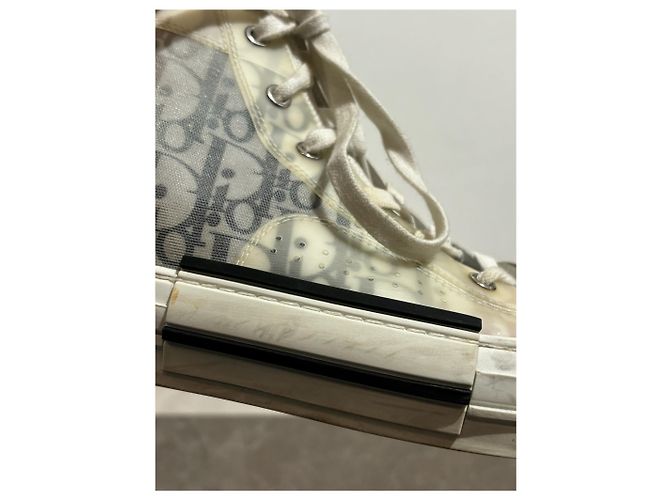 Scarpe DIOR T.EU 40 Tessuto Bianco - vista 4