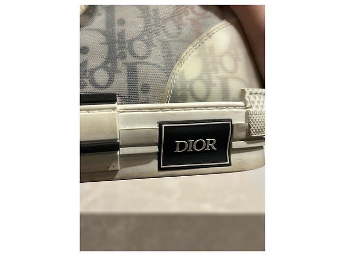 Scarpe DIOR T.EU 40 Tessuto Bianco - vista 6