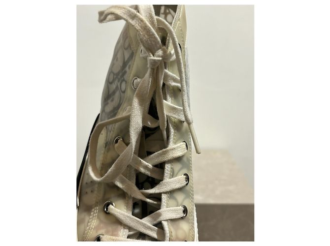 Scarpe DIOR T.EU 40 Tessuto Bianco - vista 9