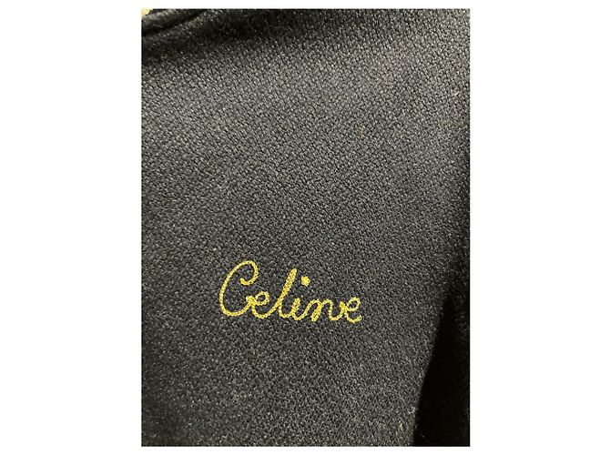 Céline CELINE Jacken T.International M Wolle Blau - Ansicht 4