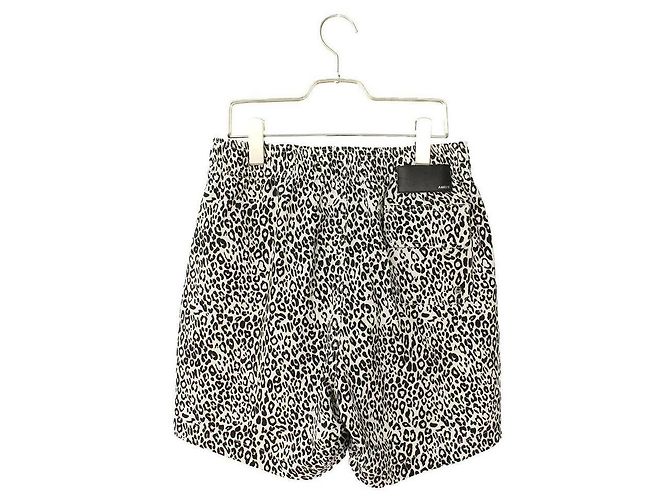 Amiri Leopard Pattern Swim Shorts White - view 2