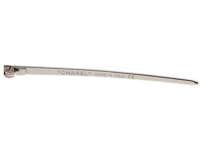 Chanel Sonnenbrille randlos grau silber - Ansicht 4
