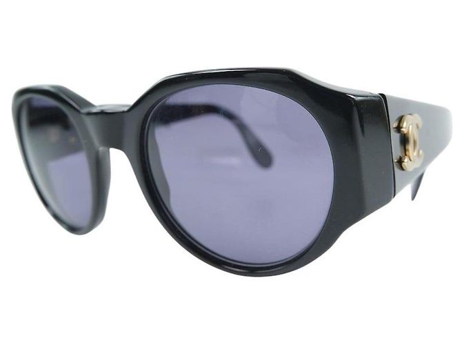 Occhiali da sole Chanel 04151 Nero Blu Oro D'oro - vista 3