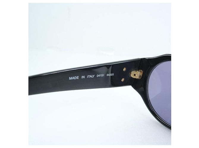 Occhiali da sole Chanel 04151 Nero Blu Oro D'oro - vista 9