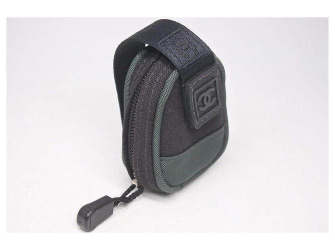 Chanel Wallets Small accessories Black Green - view 3