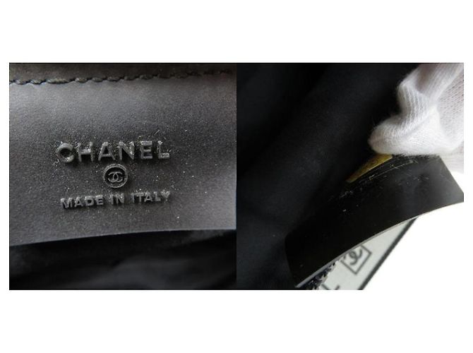 Borsa da viaggio Chanel Sport in nylon bianco e grigio - vista 10