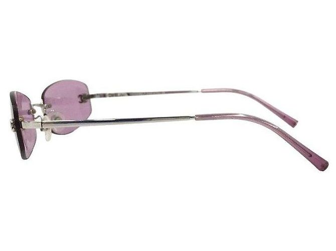 Occhiali da sole Chanel 4002 viola con logo Porpora - vista 2
