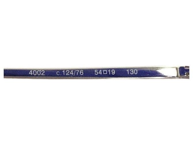 Occhiali da sole Chanel 4002 viola con logo Porpora - vista 5