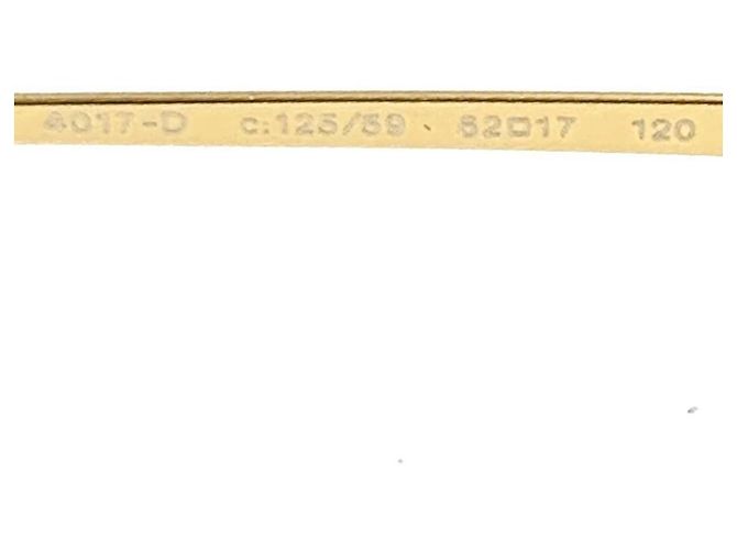 Chanel Occhiali da sole CC Logo Marrone Oro 4017-D D'oro - vista 6