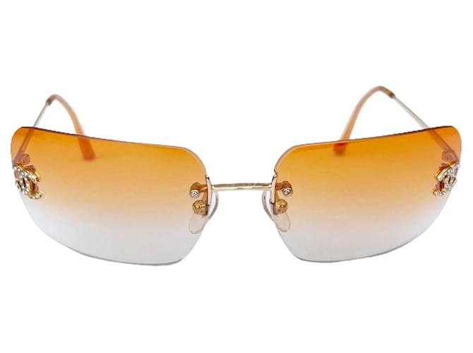Chanel Sonnenbrille Golden Orange - Ansicht 2