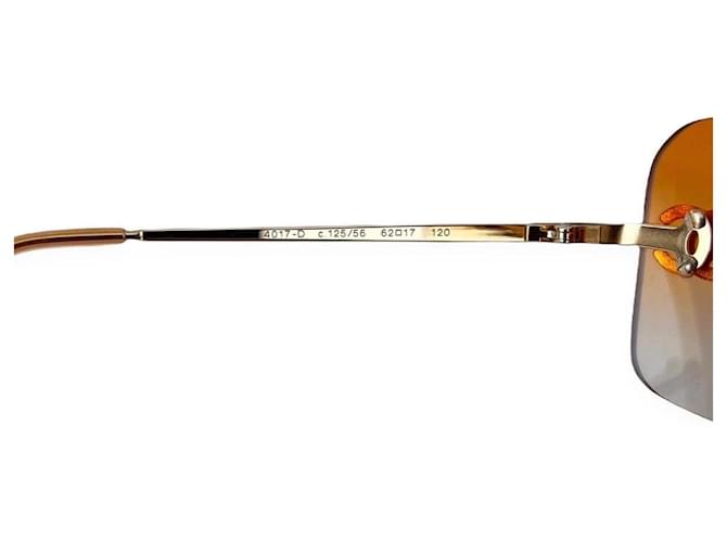 Chanel Sonnenbrille Golden Orange - Ansicht 3
