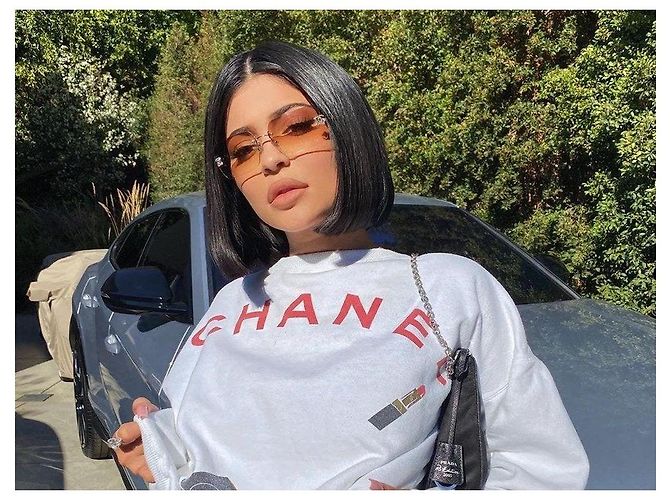 Occhiali da sole Chanel Rosa e Argento in Plastica - vista 12