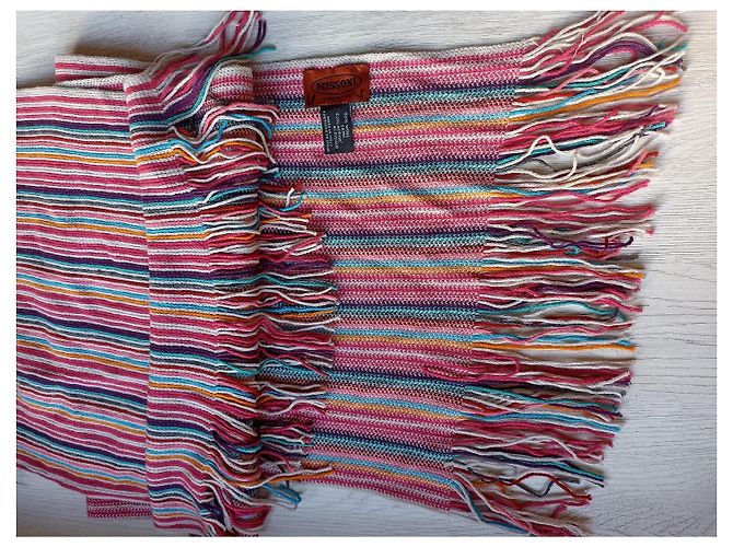 Sciarpa Missoni Multicolore in Lana - vista 5