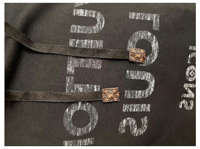 Sudadera con logo inverso Icons de Louis Vuitton Negro - vista 7