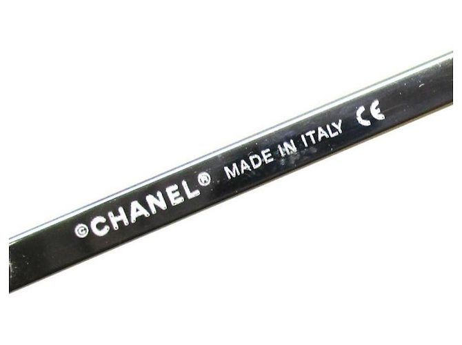 Gafas de sol Chanel Plateadas Violetas de Plástico Plata Púrpura - vista 4