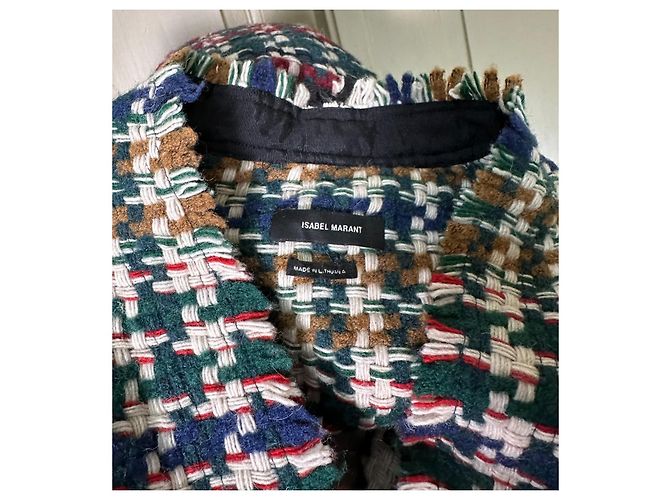 Isabel Marant Multi Coloured Woven Wool Jacket Multiple colors - view 5