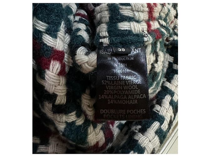 Isabel Marant Multi Coloured Woven Wool Jacket Multiple colors - view 6