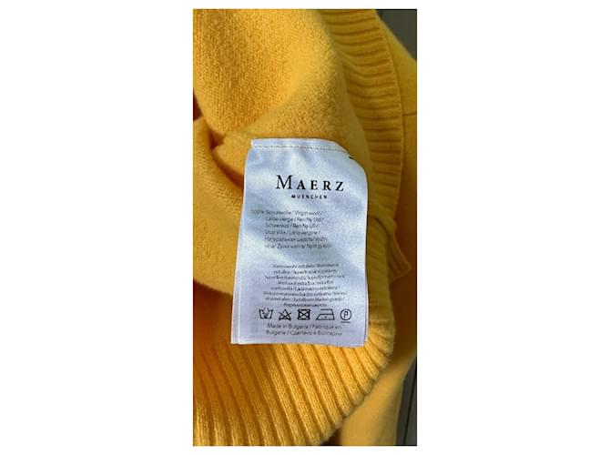 Autre Marque Maglione di lana giallo MAERZ MUENCHEN XL - vista 6