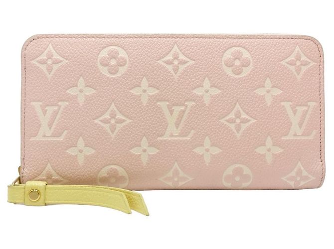 Cartera Larga Louis Vuitton M81279 Rosa Beige Amarillo - vista 10
