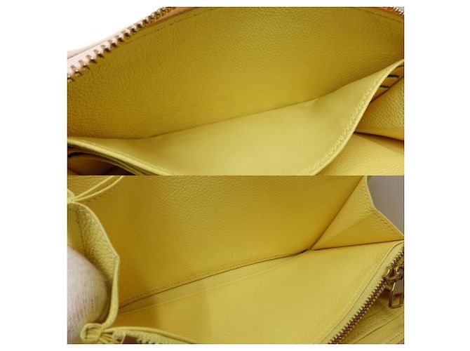 Cartera Larga Louis Vuitton M81279 Rosa Beige Amarillo - vista 6