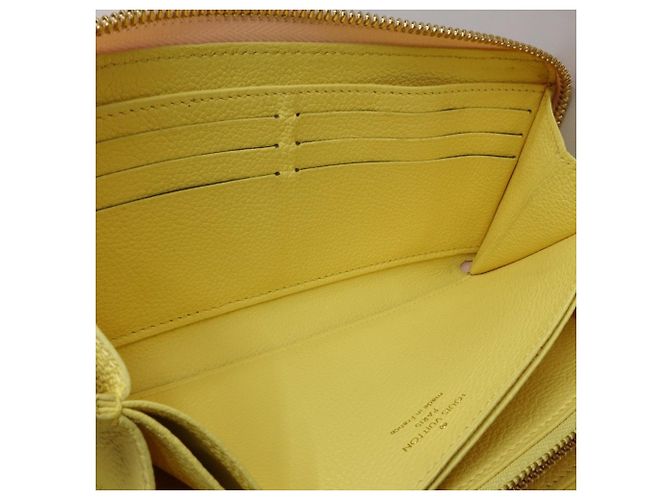 Cartera Larga Louis Vuitton M81279 Rosa Beige Amarillo - vista 8