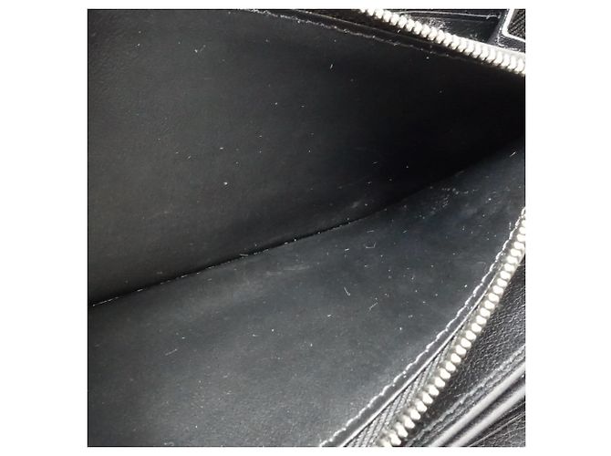 Cartera Larga Louis Vuitton M61867 Zippy Monogram Mahina Noir Negro - vista 6