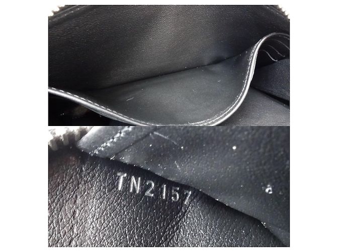 Cartera Larga Louis Vuitton M61867 Zippy Monogram Mahina Noir Negro - vista 9