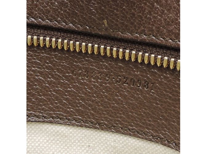 Borsa tote in pelle beige da donna Gucci - vista 8