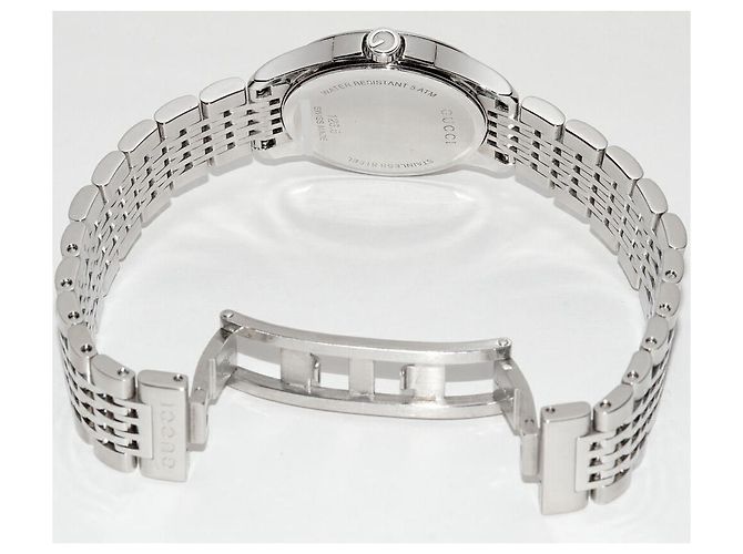 Gucci G-Timeless Uhr aus schwarzem Perlmutt YA126505 - Ansicht 2
