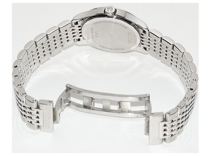Gucci Weißer Perlmutt G-Timeless Uhr YA126504 - Ansicht 2