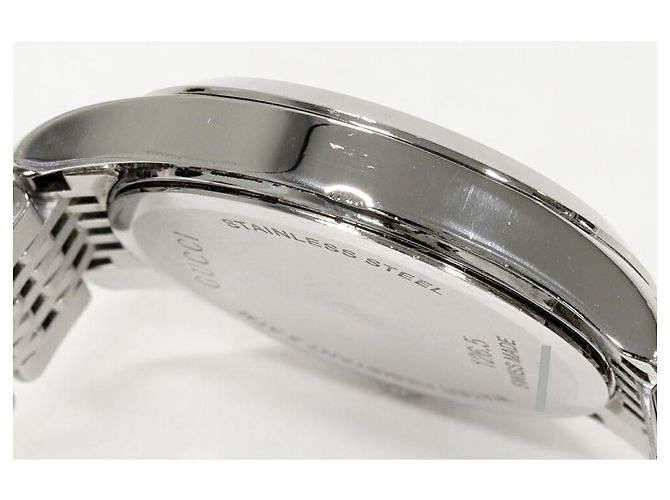 Gucci Weißer Perlmutt G-Timeless Uhr YA126504 - Ansicht 5