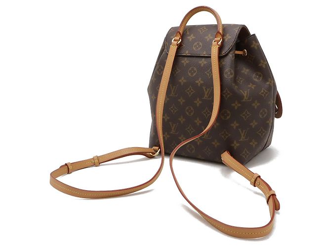 Louis Vuitton Montsouris NM PM Monogram Rucksack Braun - Ansicht 2