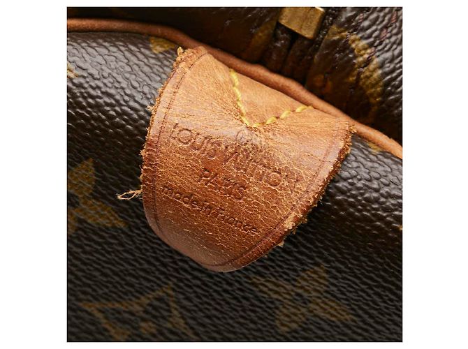 Borsa da viaggio Louis Vuitton Monogram Keepall 55 M41424 Marrone - vista 8