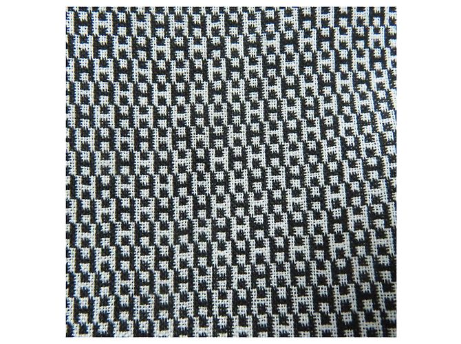 Hermès HERMES Vintage Wool Silk H Pattern Pants - view 7