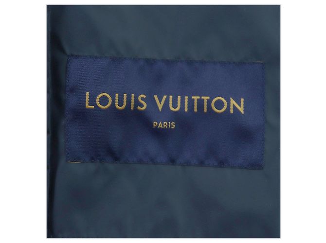 Cazadora de lluvia de nylon Louis Vuitton 1A5CWA Azul marino - vista 10