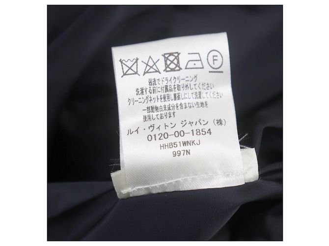Cazadora de lluvia de nylon Louis Vuitton 1A5CWA Azul marino - vista 13