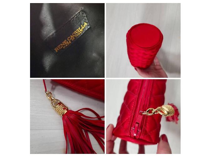 Rene Caovilla René Caovilla pochette rossa vintage - vista 11