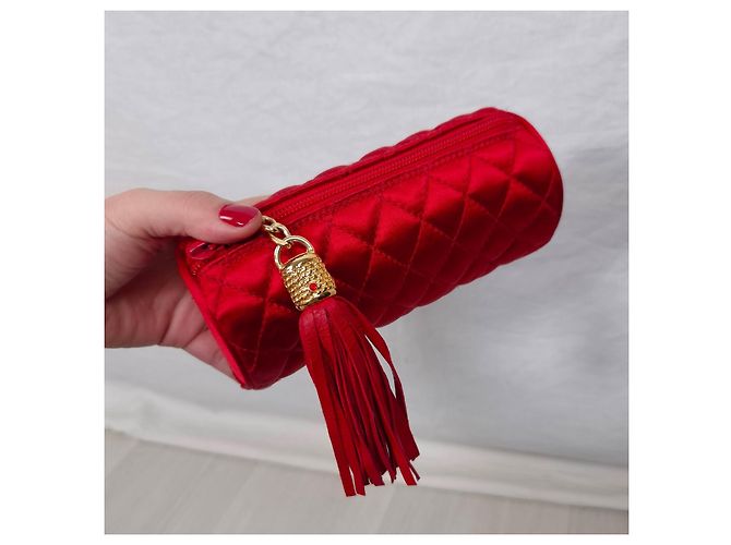 Rene Caovilla René Caovilla pochette rossa vintage - vista 7