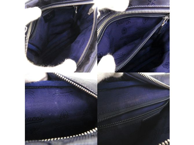 Borsa a Spalla Gucci GG Stampata Porpora - vista 9