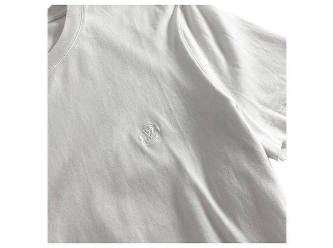 Camicia Louis Vuitton Bianca in Cotone Bianco - vista 5