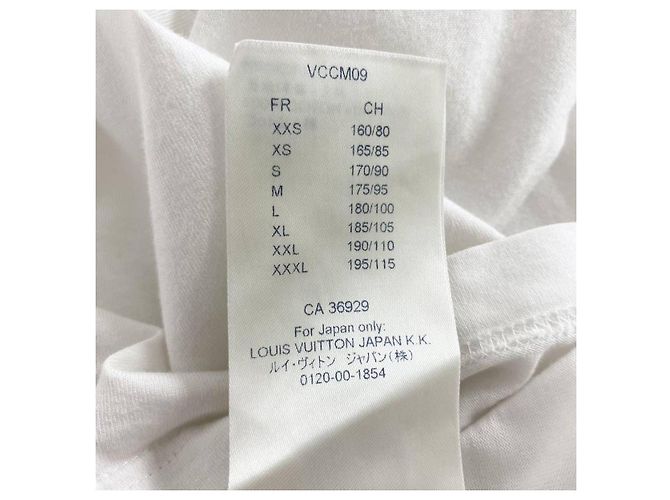Camicia Louis Vuitton Bianca in Cotone Bianco - vista 7