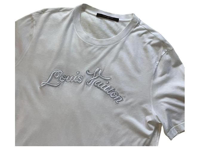 Top Louis Vuitton de algodón blanco - vista 2