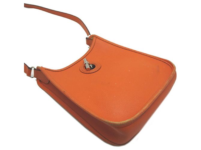 Hermès Borsa a spalla TPM Vespa Hermes Arancione - vista 3