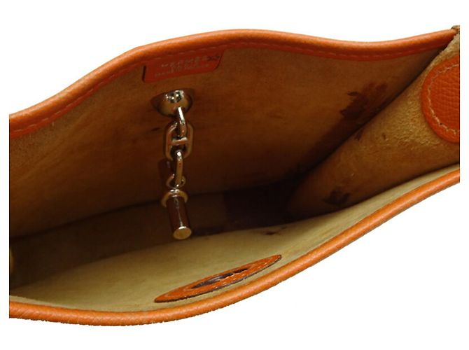 Hermès Borsa a spalla TPM Vespa Hermes Arancione - vista 6
