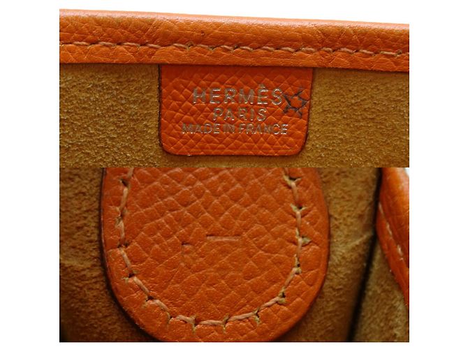 Hermès Borsa a spalla TPM Vespa Hermes Arancione - vista 7