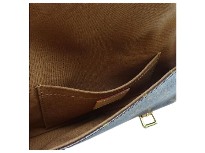 Borsa a vita da donna Pochette Marelle di Louis Vuitton Marrone Monogramma - vista 6
