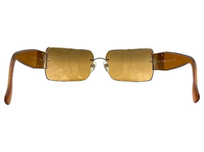Chanel Gafas de sol 4095-B Marrones Castaño - vista 4