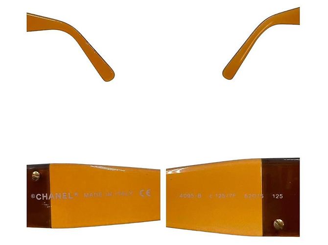 Chanel Gafas de sol 4095-B Marrones Castaño - vista 6