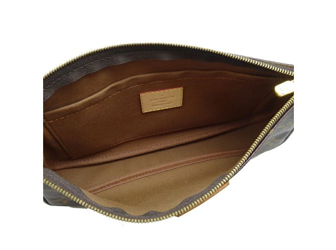 Pochette Accessoires Multi Pochette Louis Vuitton Marrone Cachi - vista 5