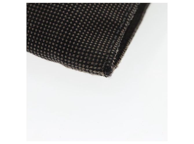 Hermès HERMES Borsa a Spalla Canvas Grigia Auth 93263 Marrone - vista 13